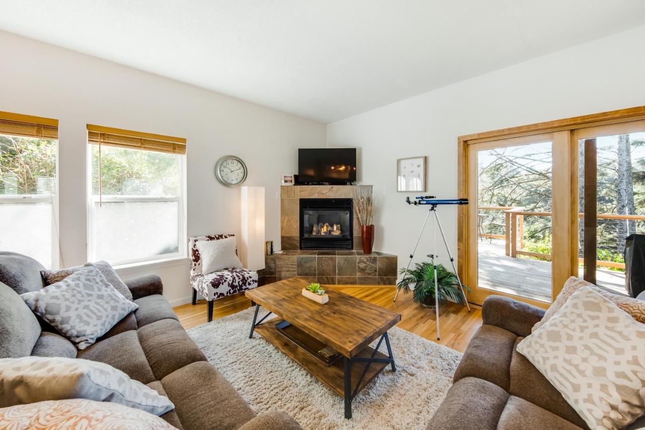 Yaquina Lighthouse View Beach Home Newport Buitenkant foto