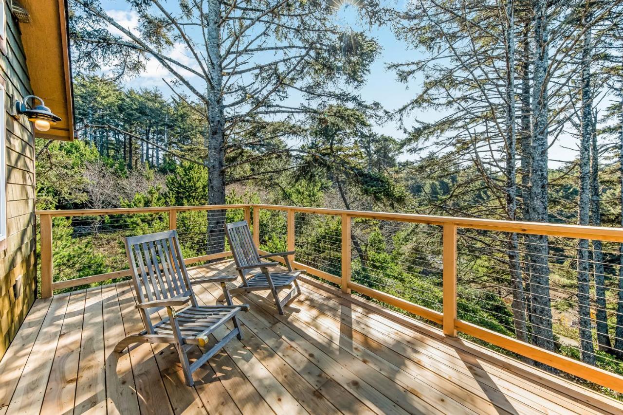 Yaquina Lighthouse View Beach Home Newport Buitenkant foto