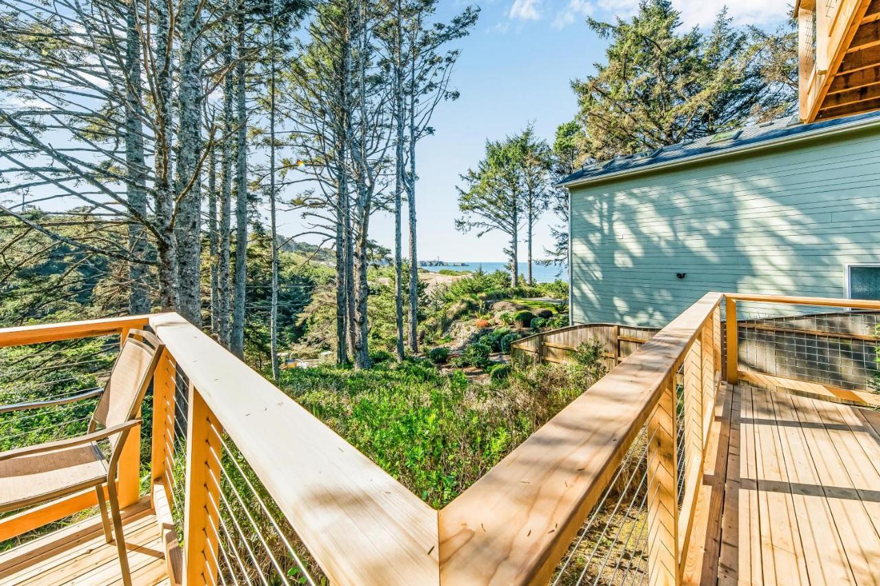 Yaquina Lighthouse View Beach Home Newport Buitenkant foto